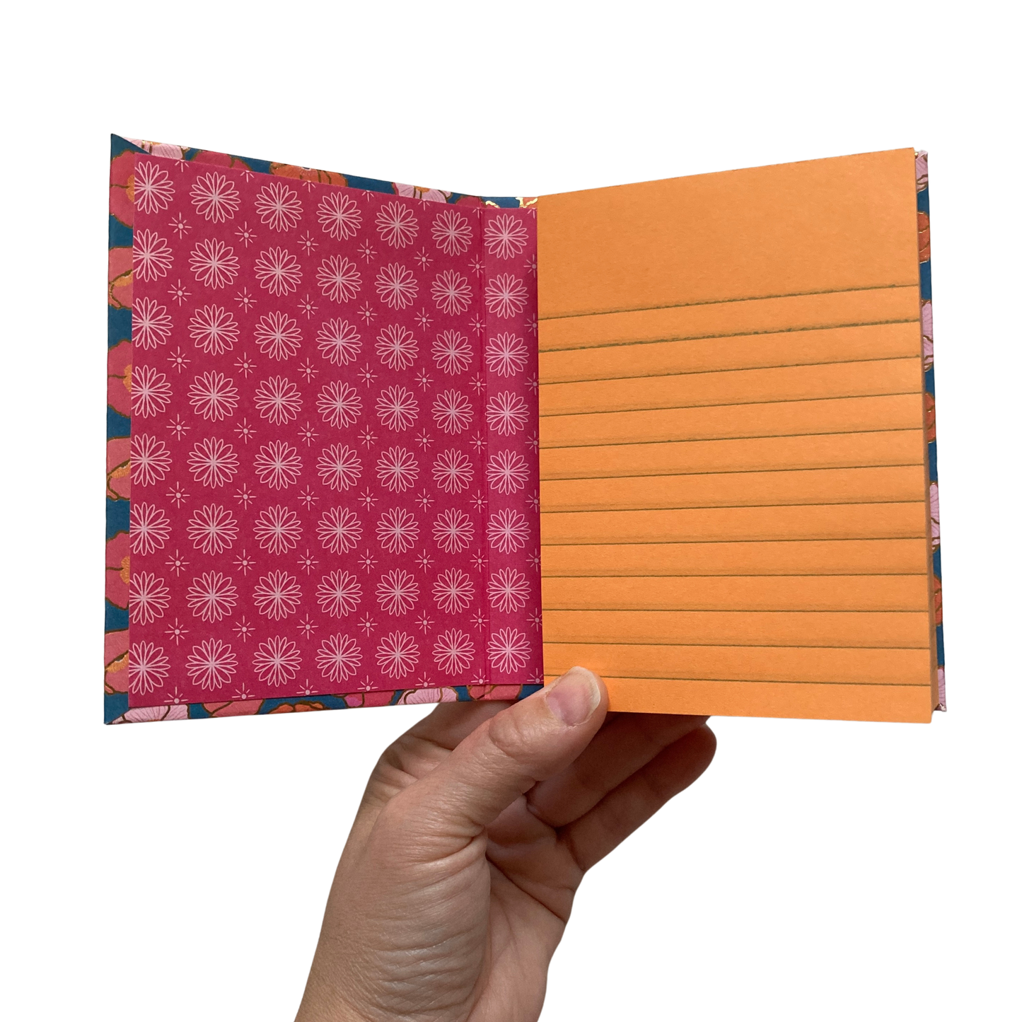 Foil Poppies Chunky Notepad