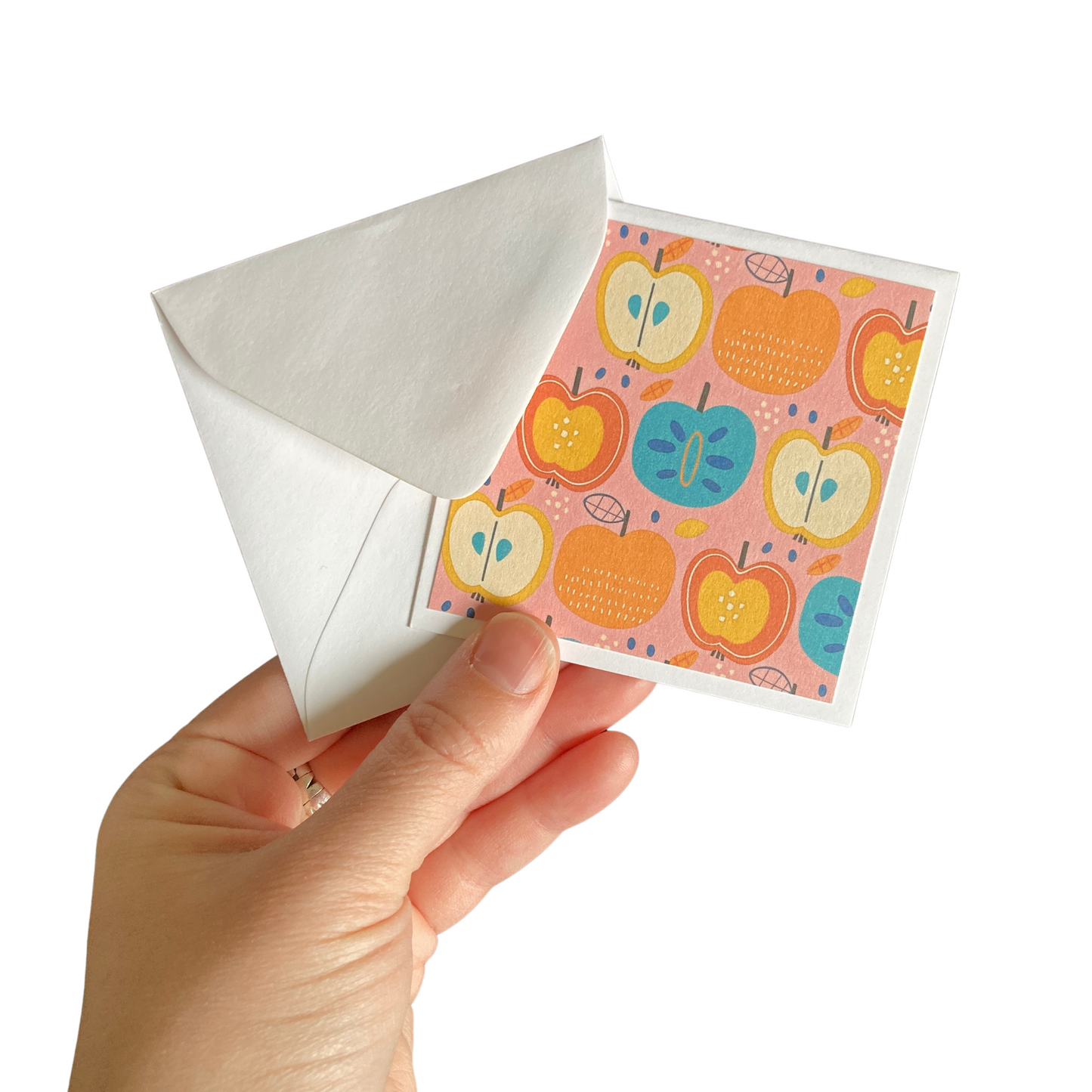 3x3 Fruit Note Cards