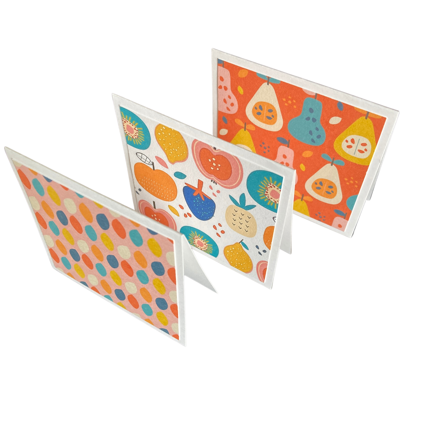 3x3 Fruit Note Cards
