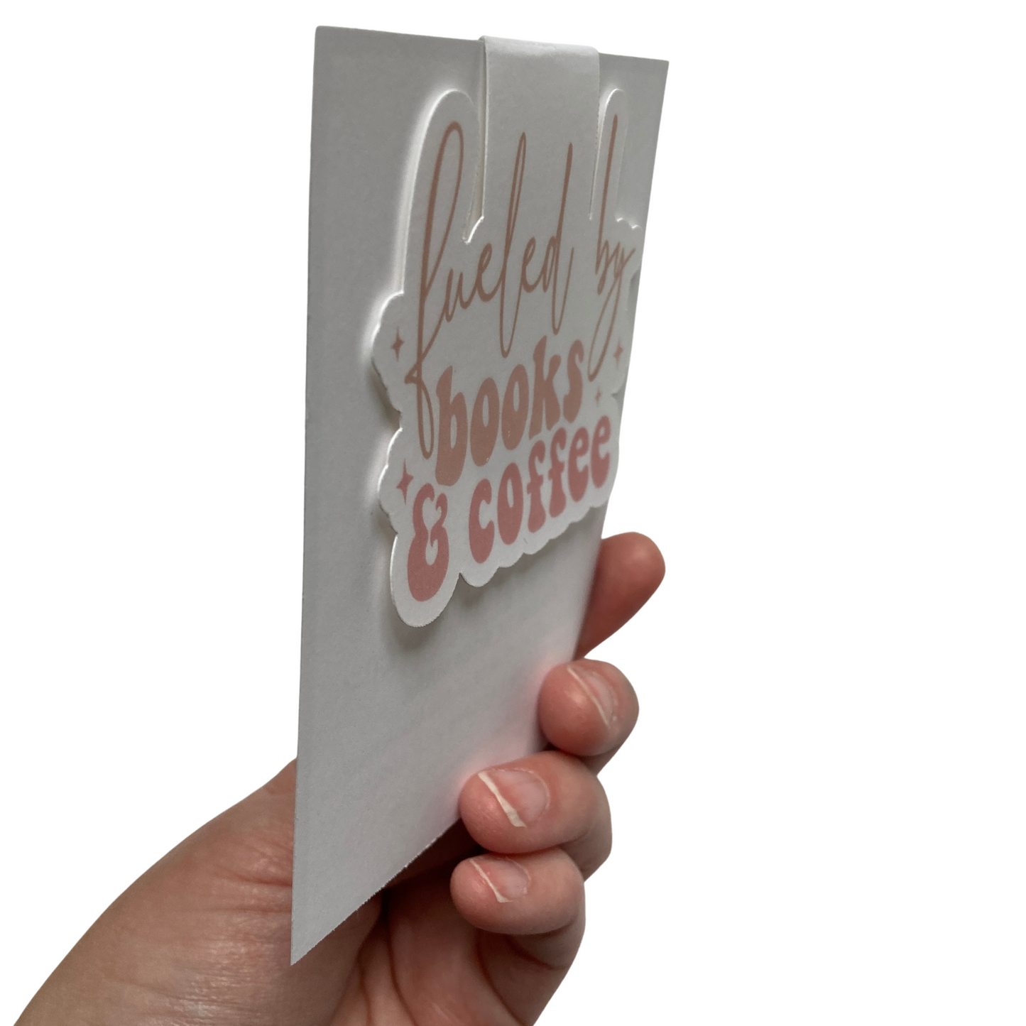 Fueled By Books and Coffee Magnetic Bookmark