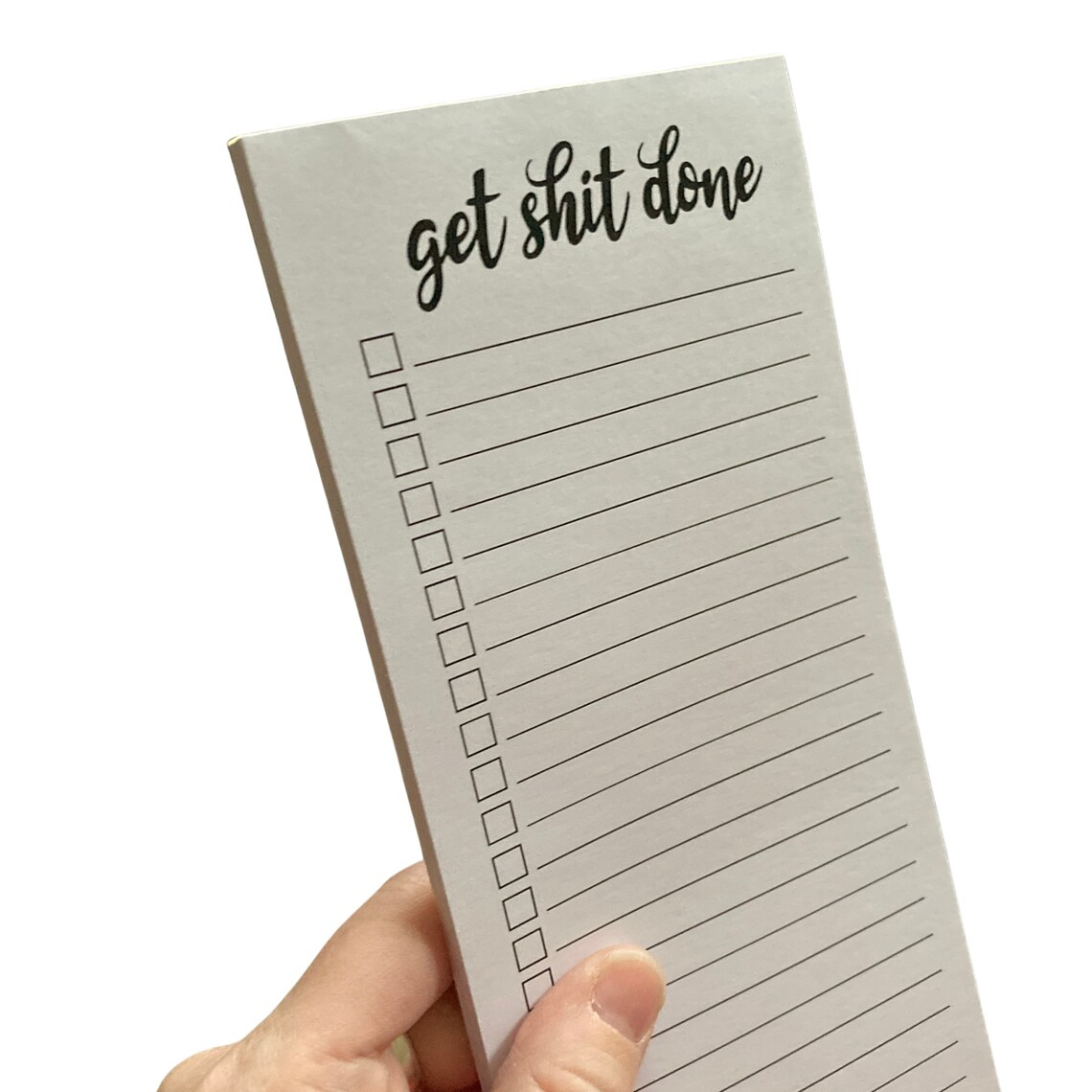 Skinny Get Shit Done Notepad
