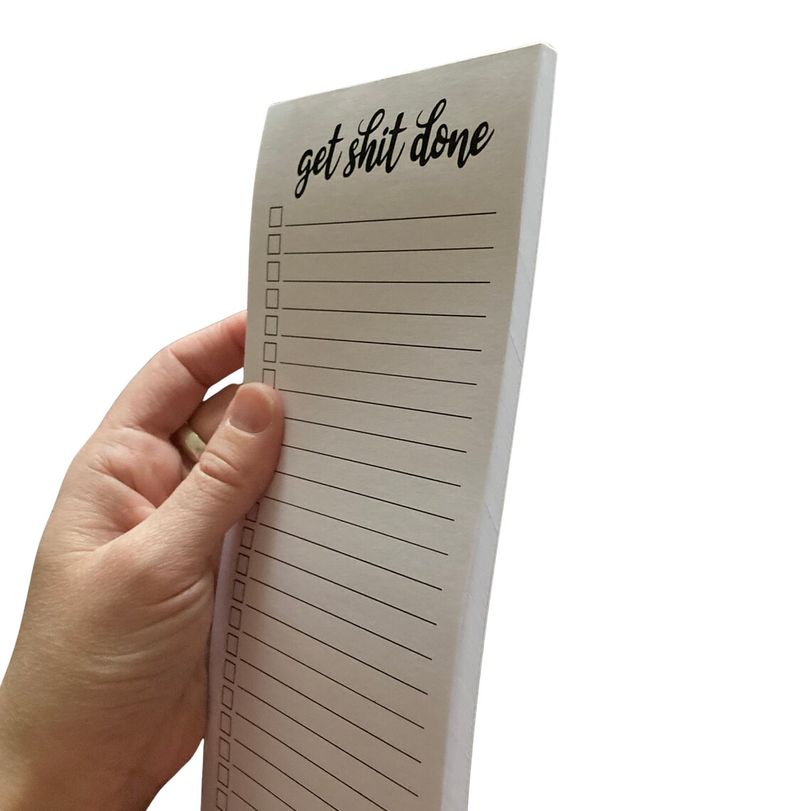 Skinny Get Shit Done Notepad