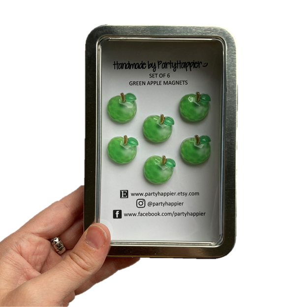 Green Apple Magnets
