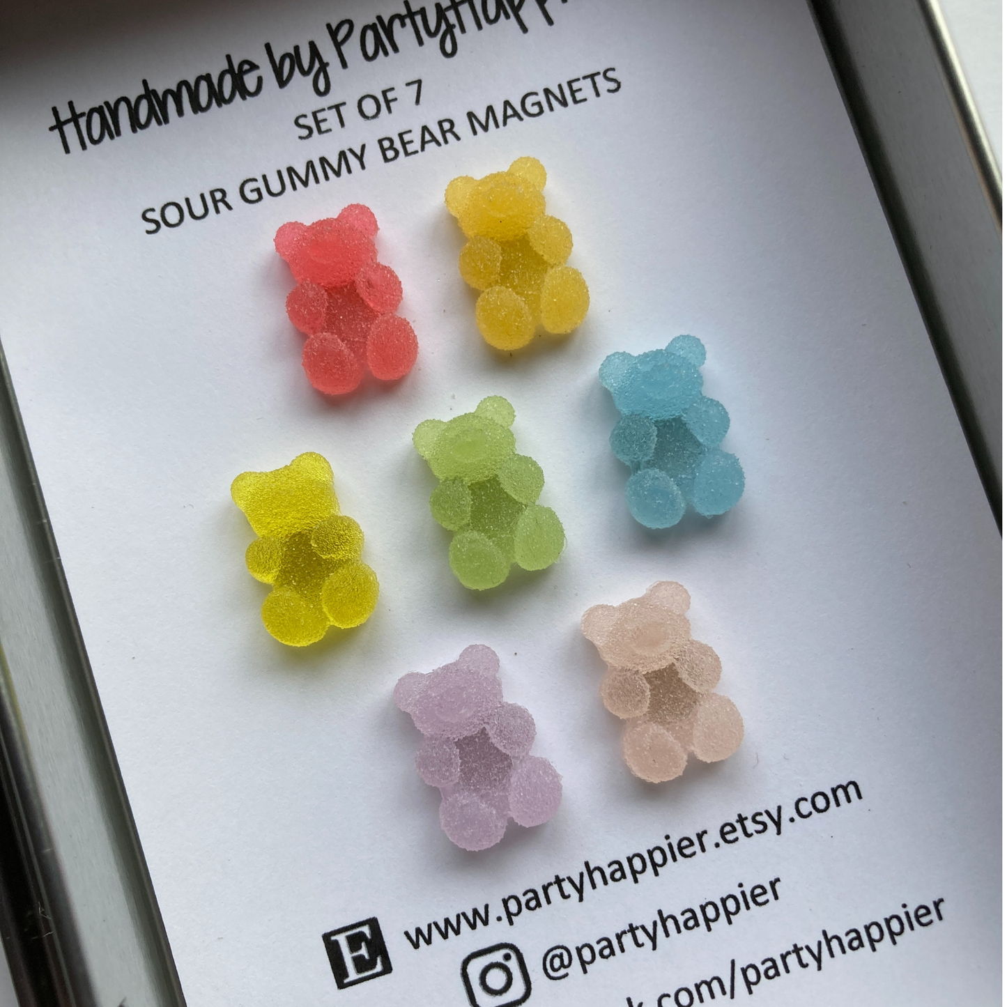 Sour Gummy Bear Magnets