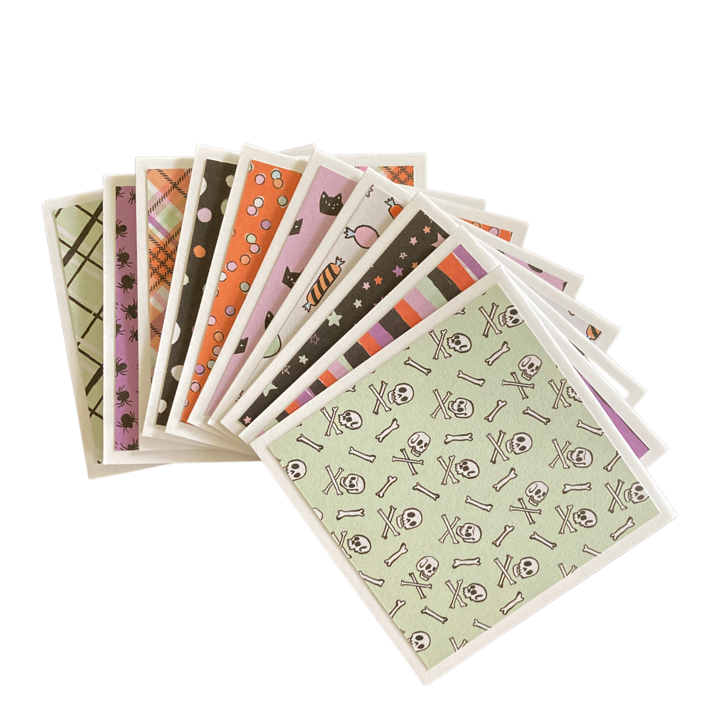 3x3 Candy Skull Note Cards