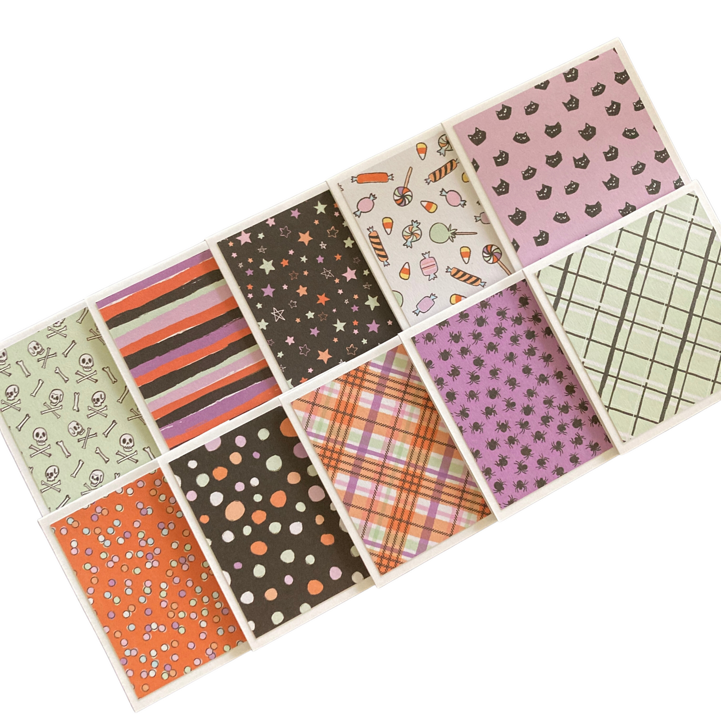 3x3 Candy Skull Note Cards