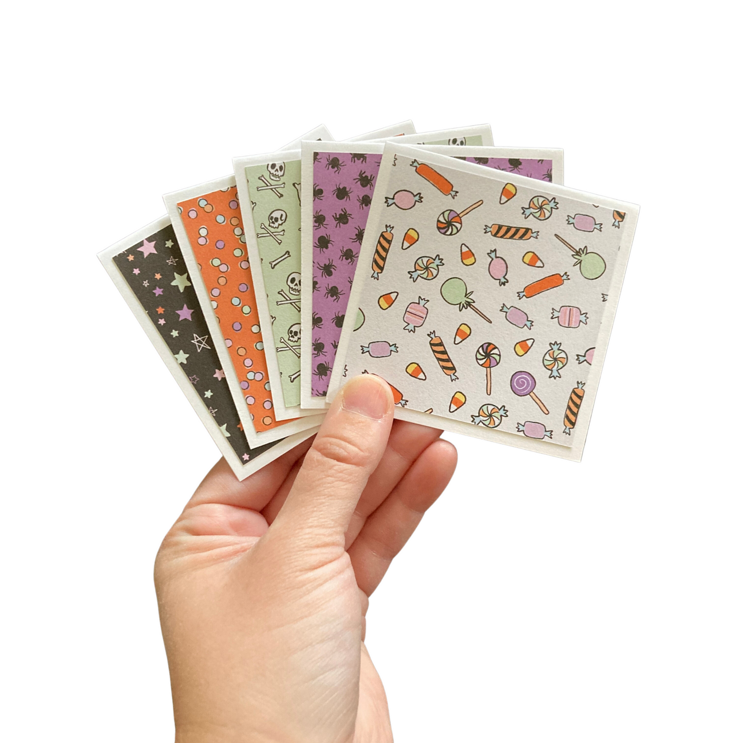 3x3 Candy Skull Note Cards
