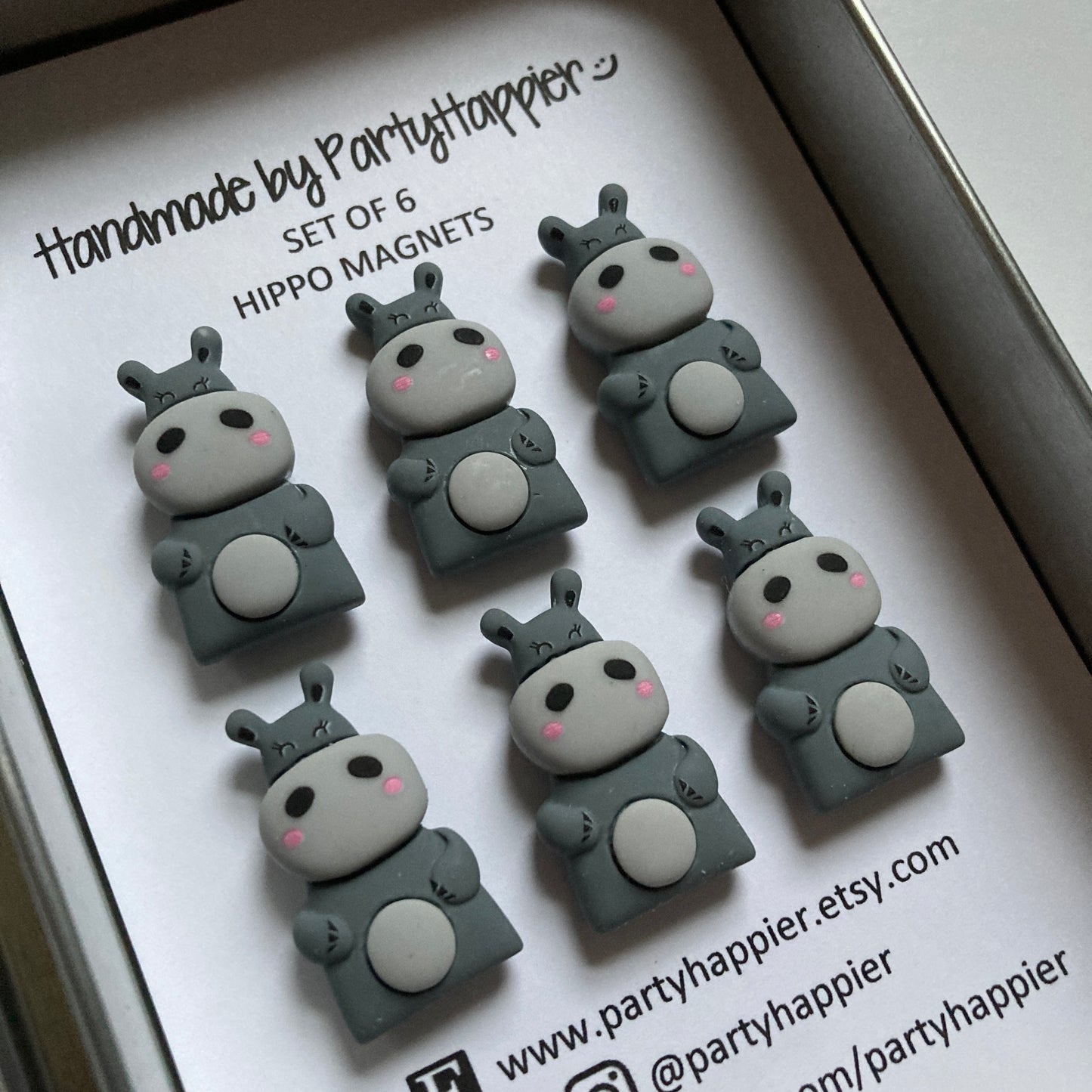Hippo Magnets