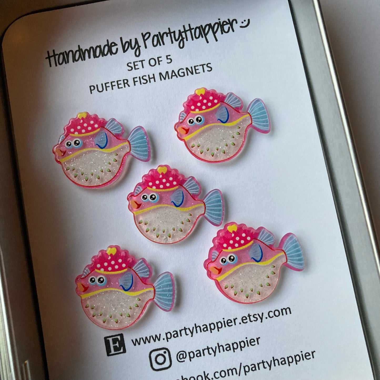 Puffer Fish Magnets