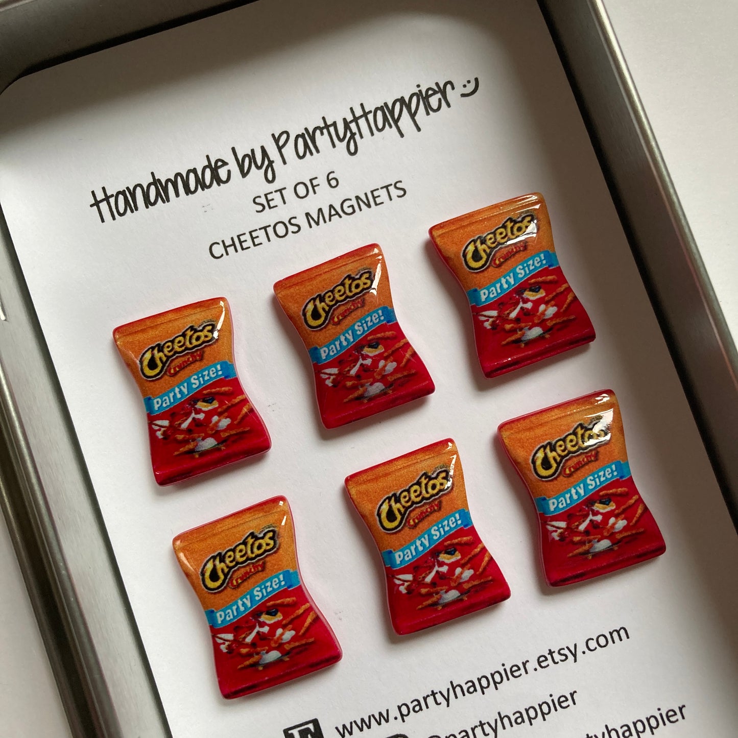 Cheese Curl Magnets