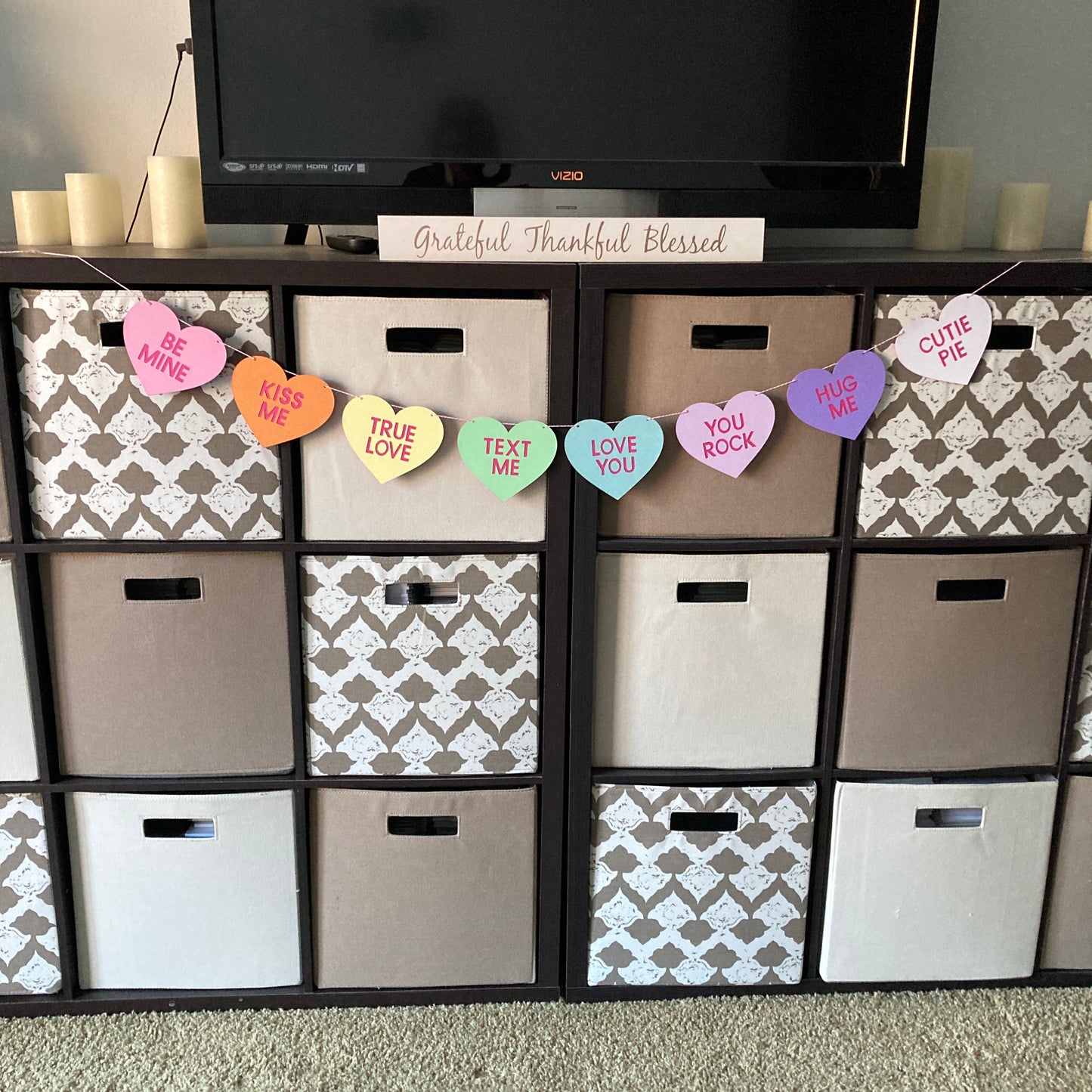 Conversation Hearts Banner