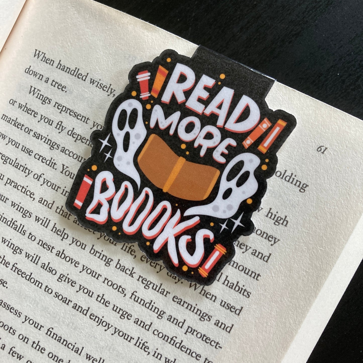 Read More Boooks Magnetic Bookmark