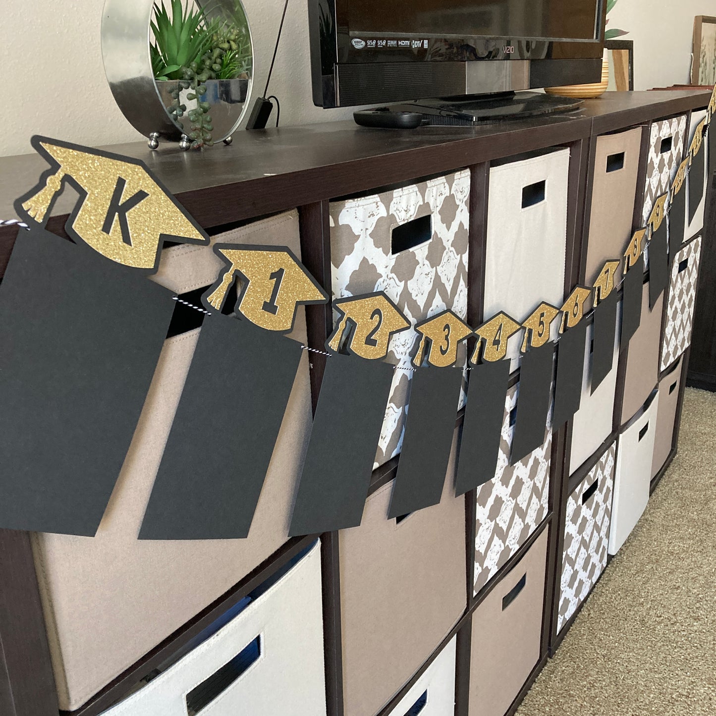 Graduation Cap Photo Banner