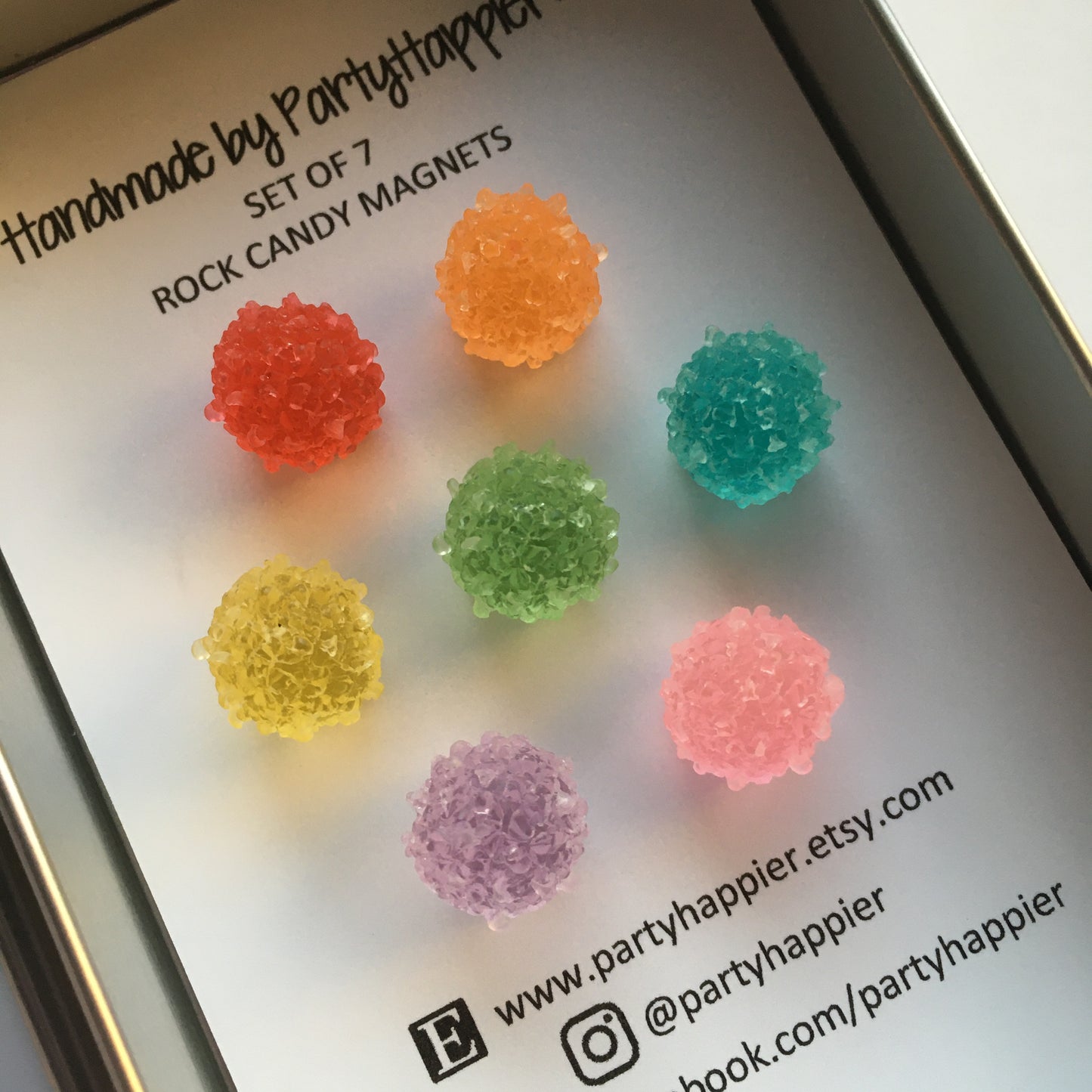 Rock Candy Magnets