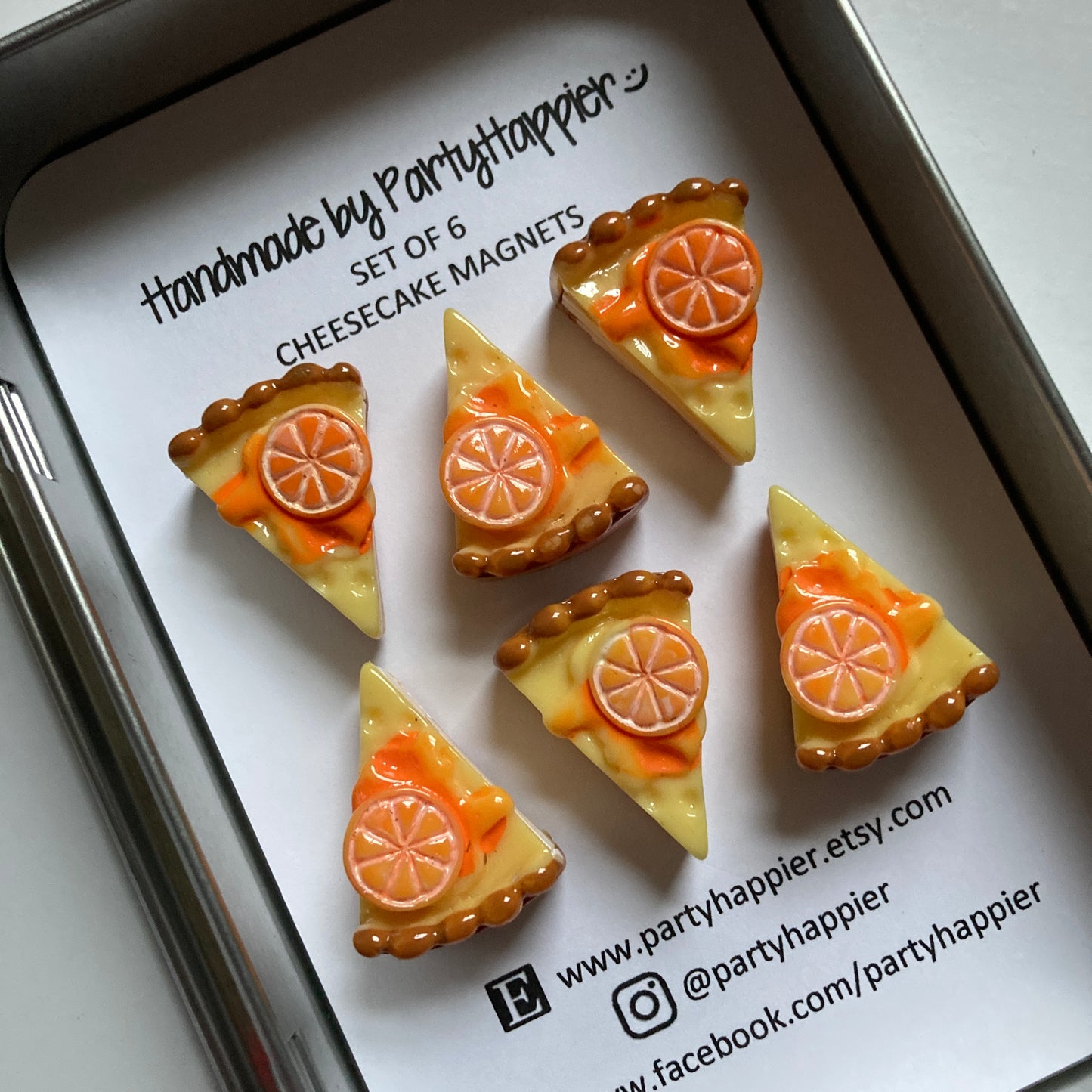 Cheesecake Magnets
