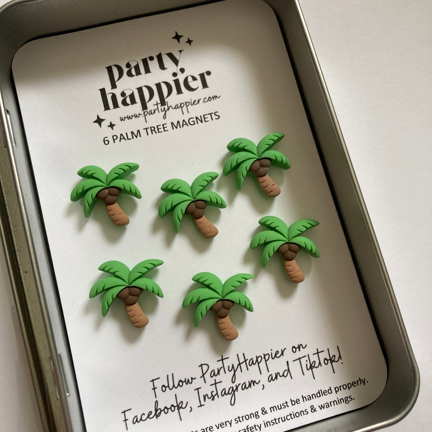 Palm Tree Magnets