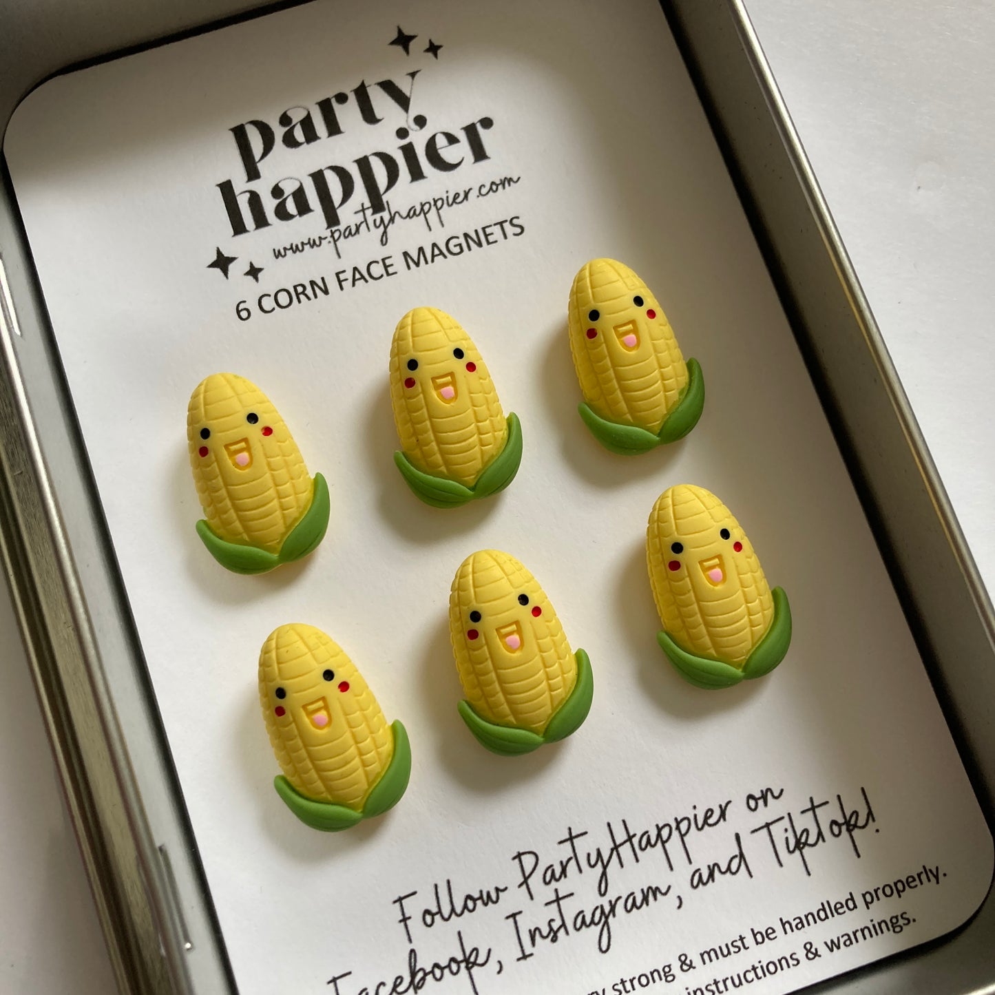 Corn Face Magnets