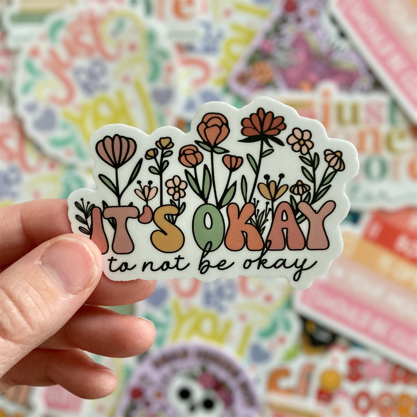It's Okay To Not Be Okay Sticker