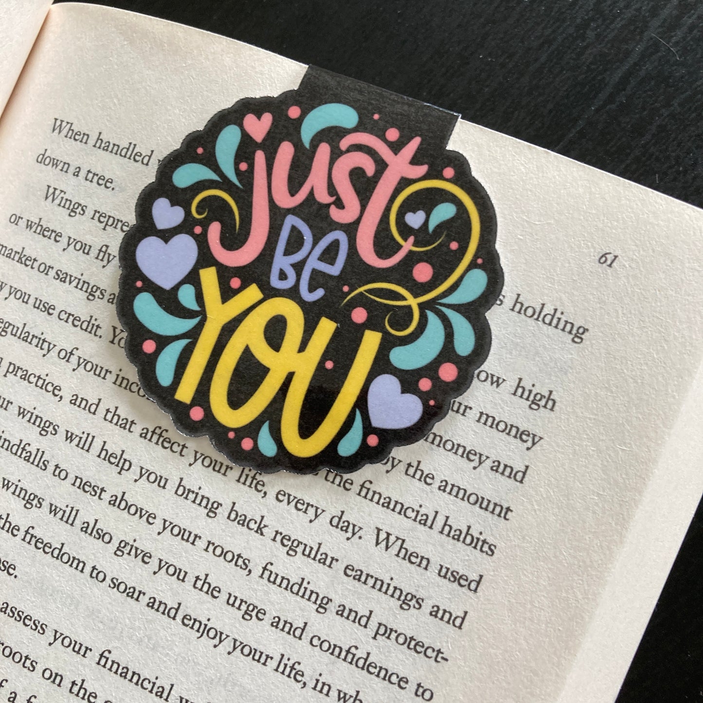 Just Be You Magnetic Bookmark