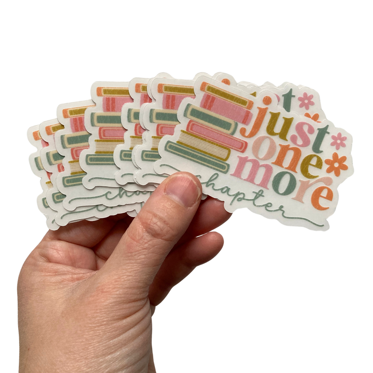 Just One More Chapter Sticker
