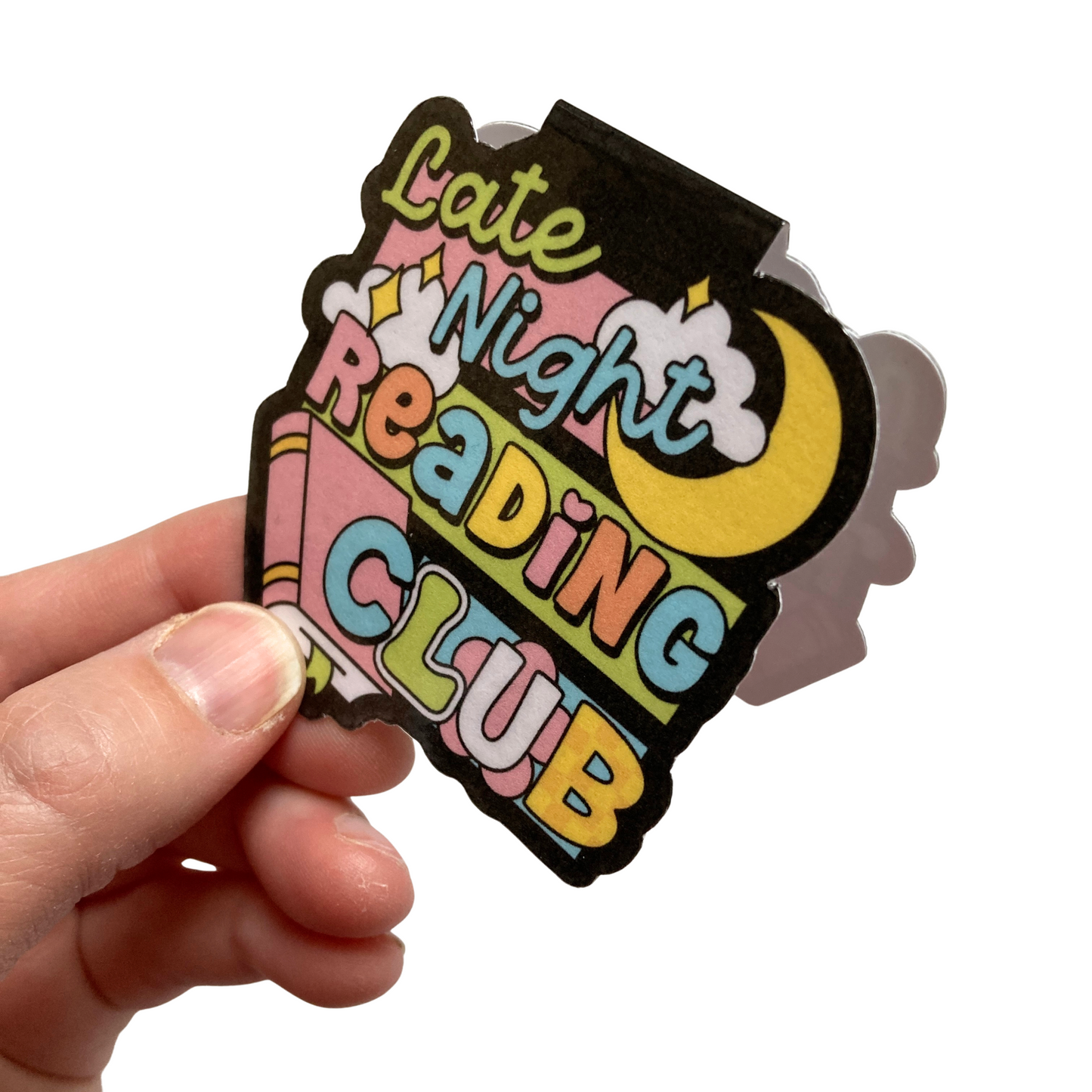 Late Night Reading Club Magnetic Bookmark