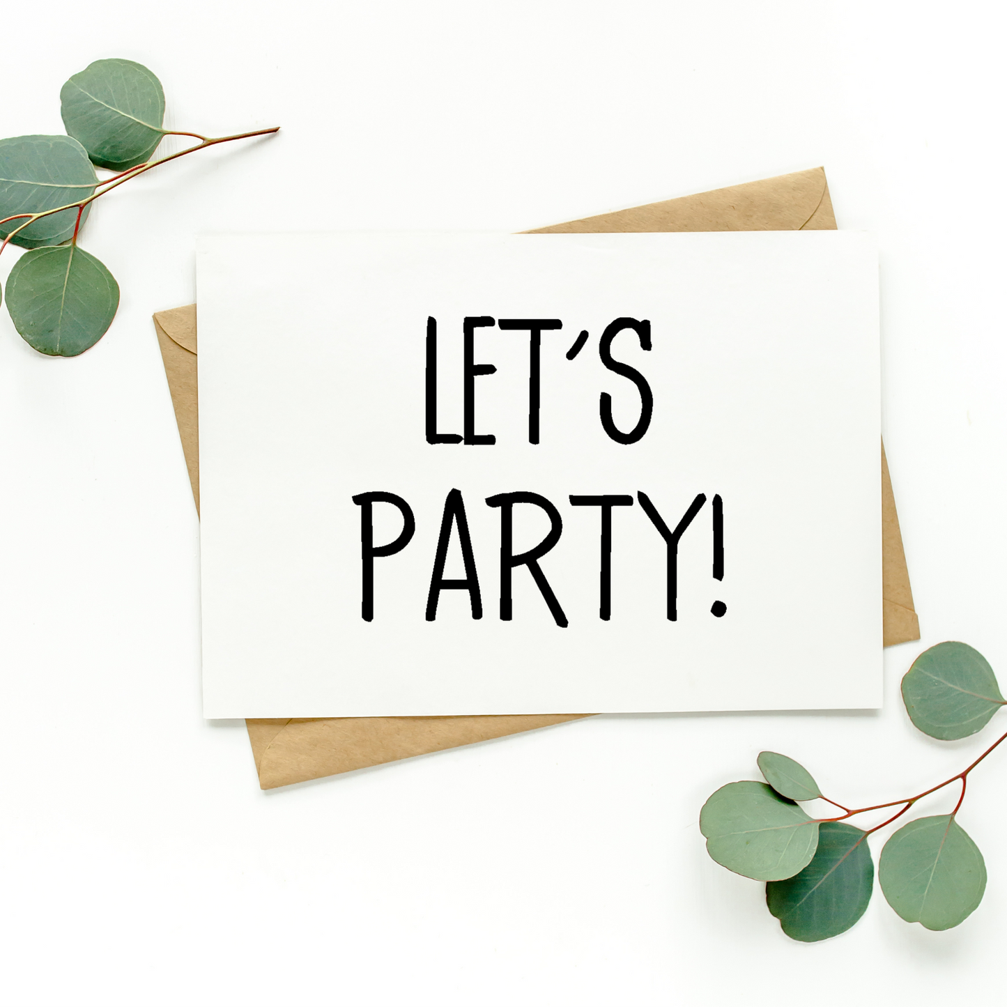 Let's Party Card