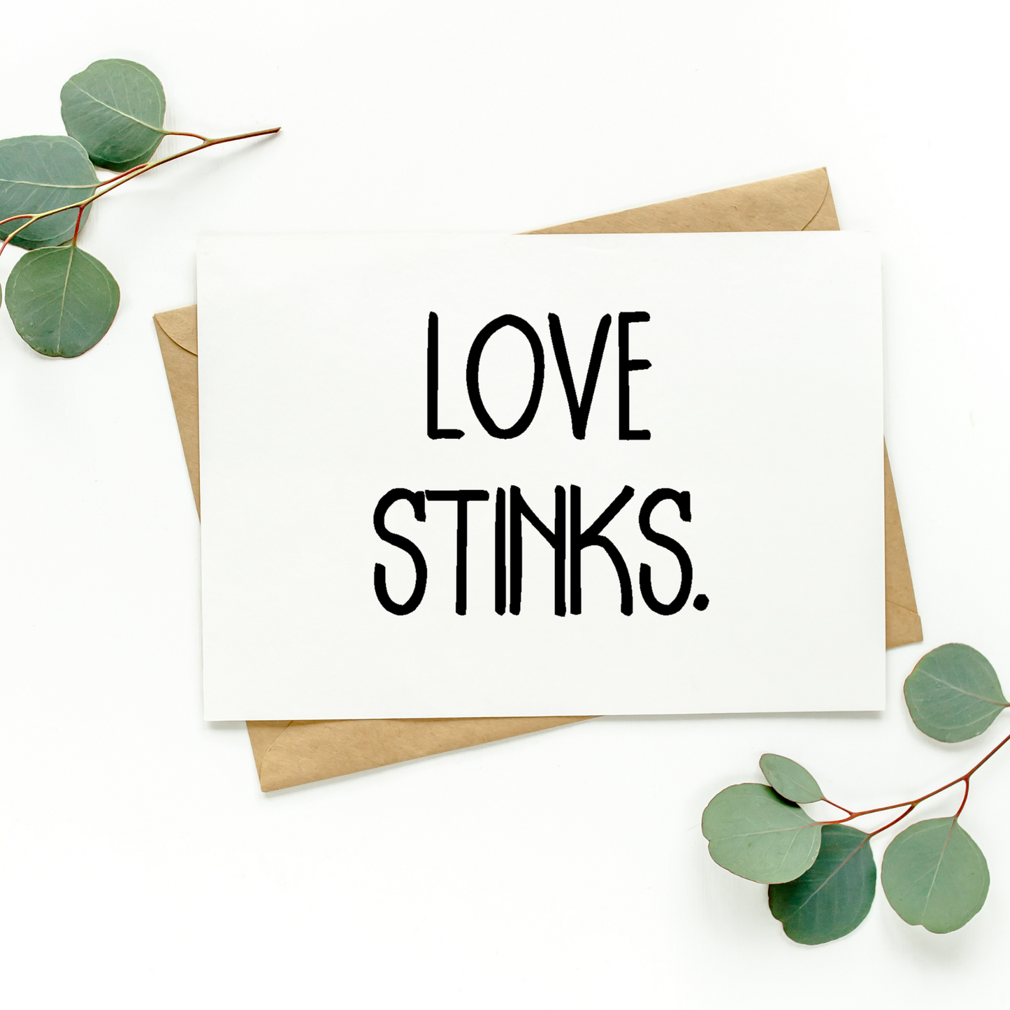 Love Stinks Card