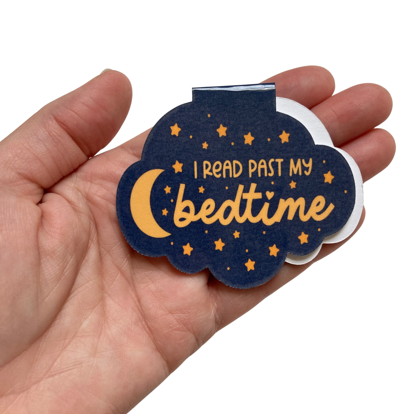I Read Past My Bedtime Magnetic Bookmark