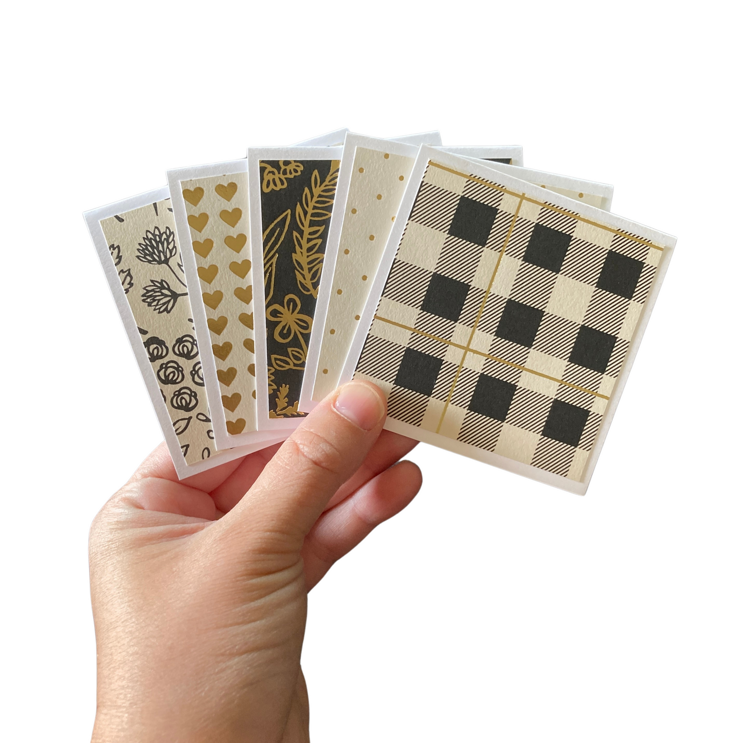 3x3 Yes Please Foil Note Cards