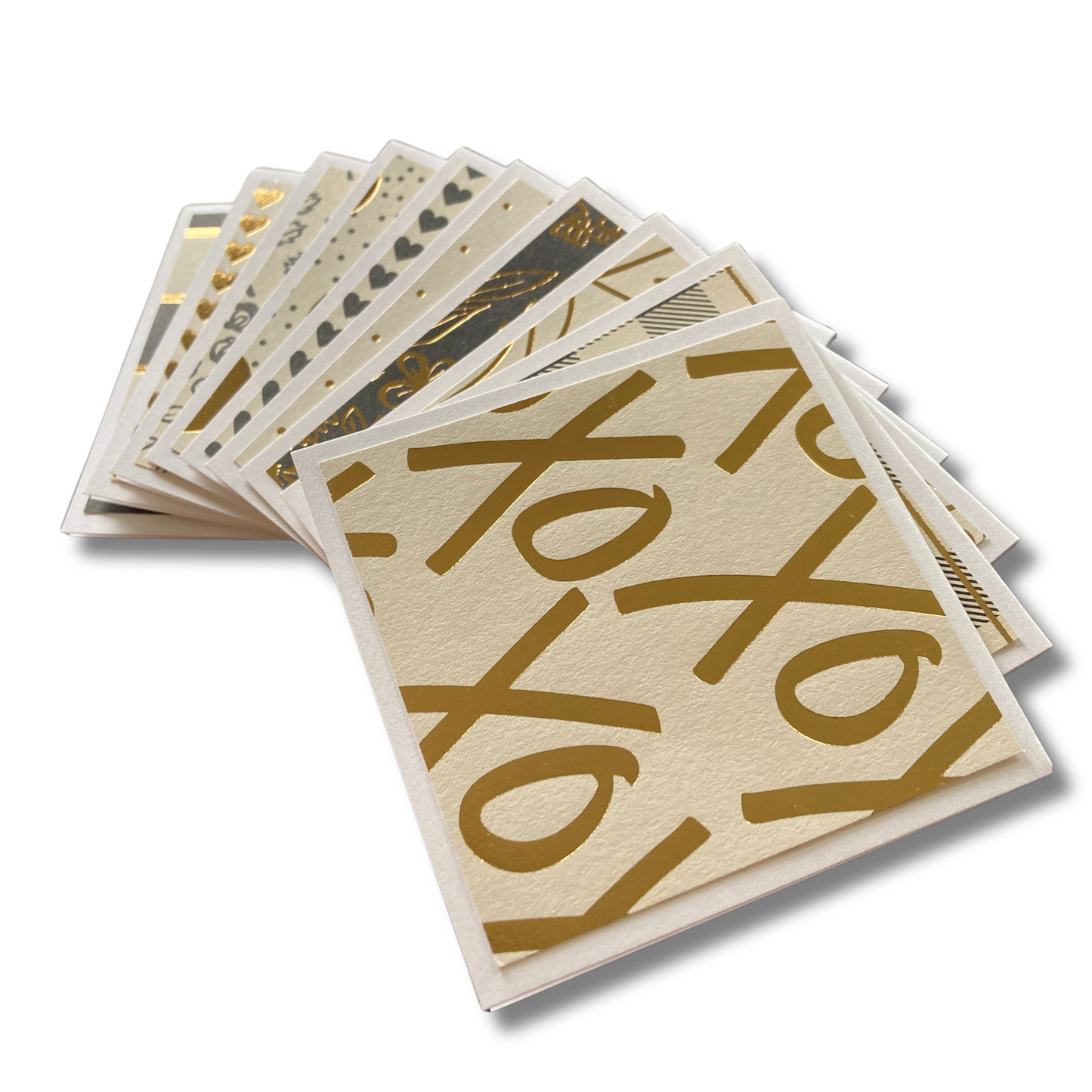 3x3 Yes Please Foil Note Cards