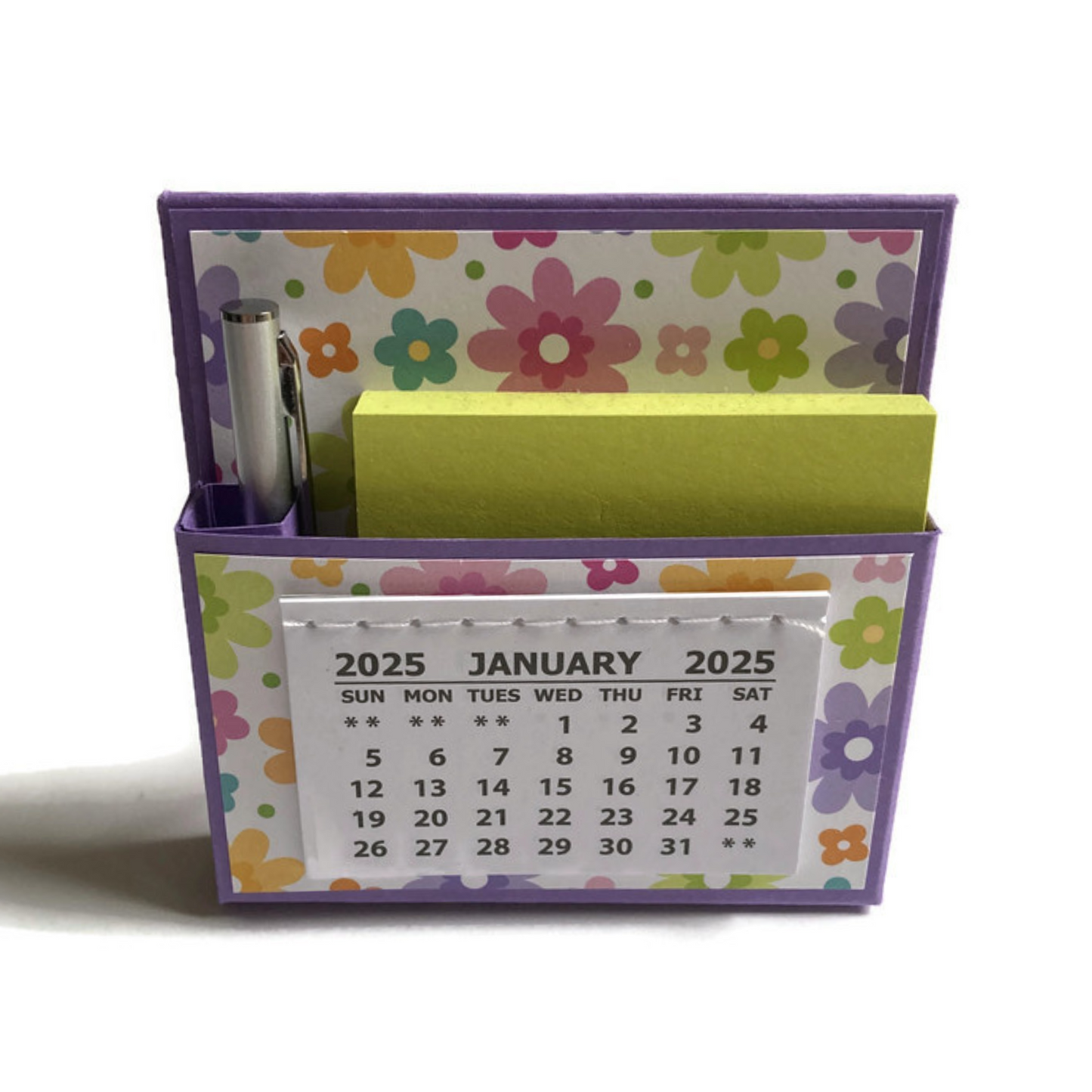 Fairy Floral 2025 Desk Calendar
