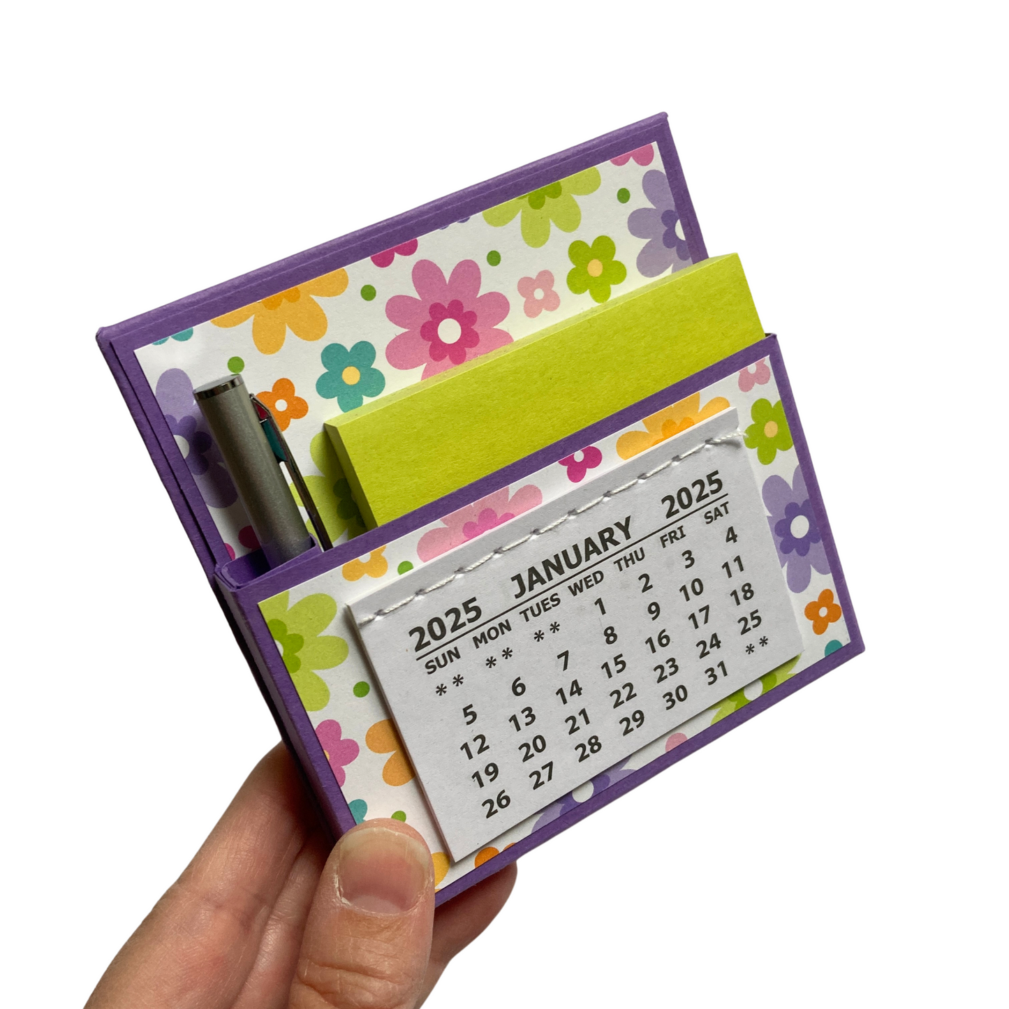 Fairy Floral 2025 Desk Calendar