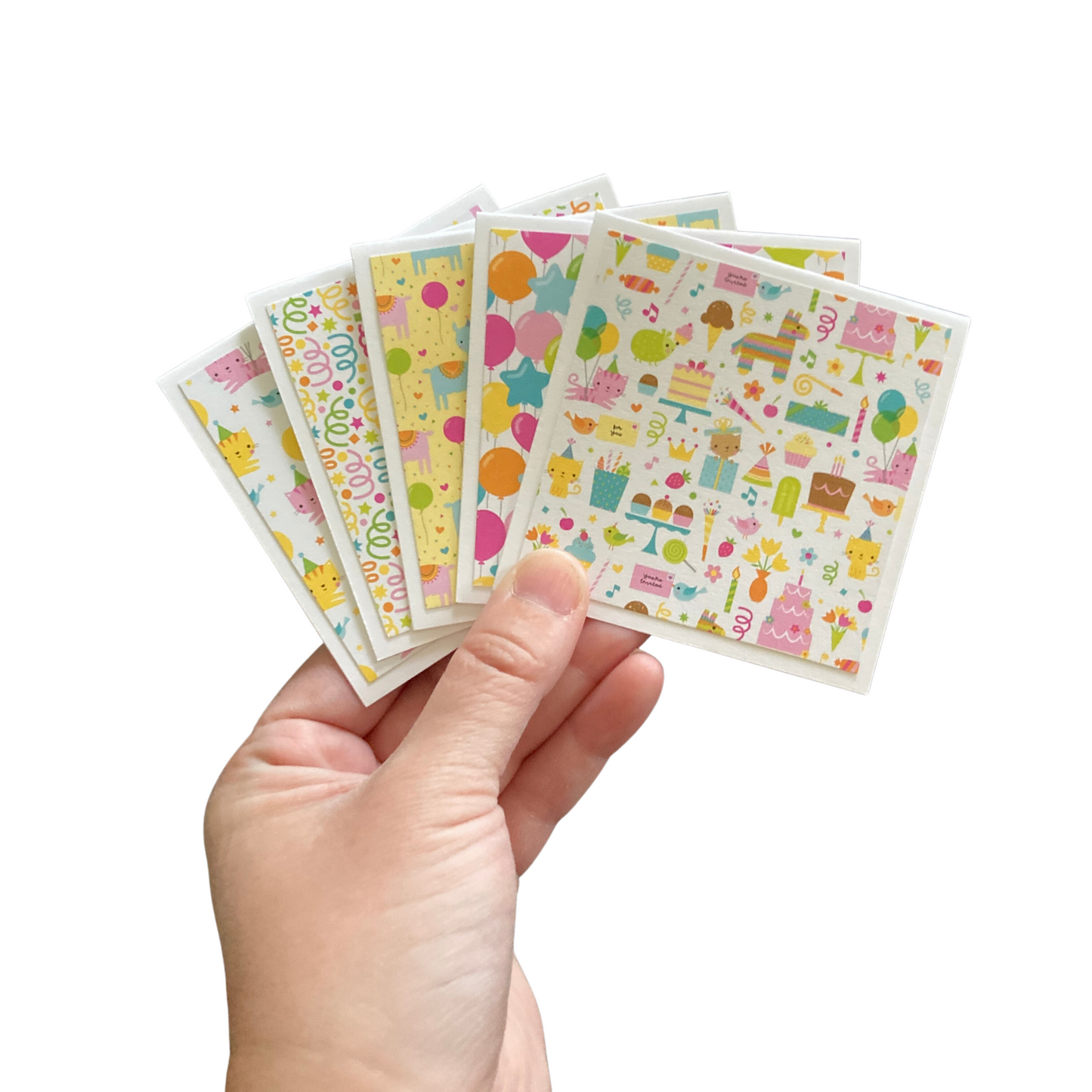 3x3 Hey Cupcake Note Cards