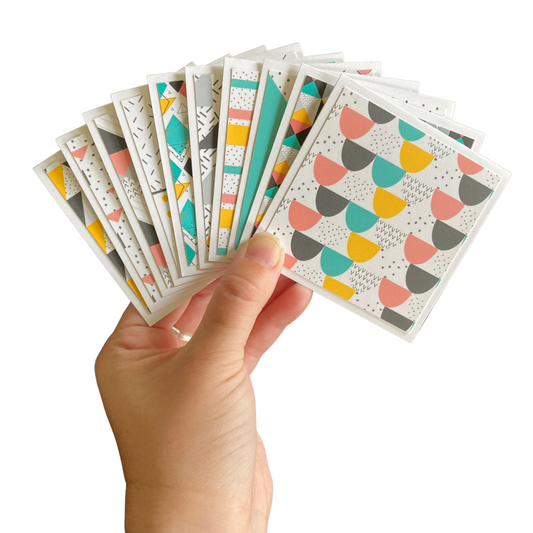 3x3 Scandi Note Cards