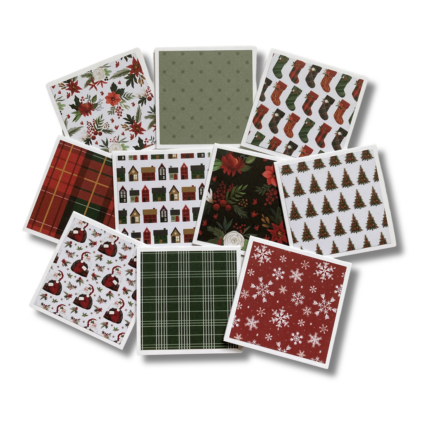3x3 A Wonderful Christmas Note Cards