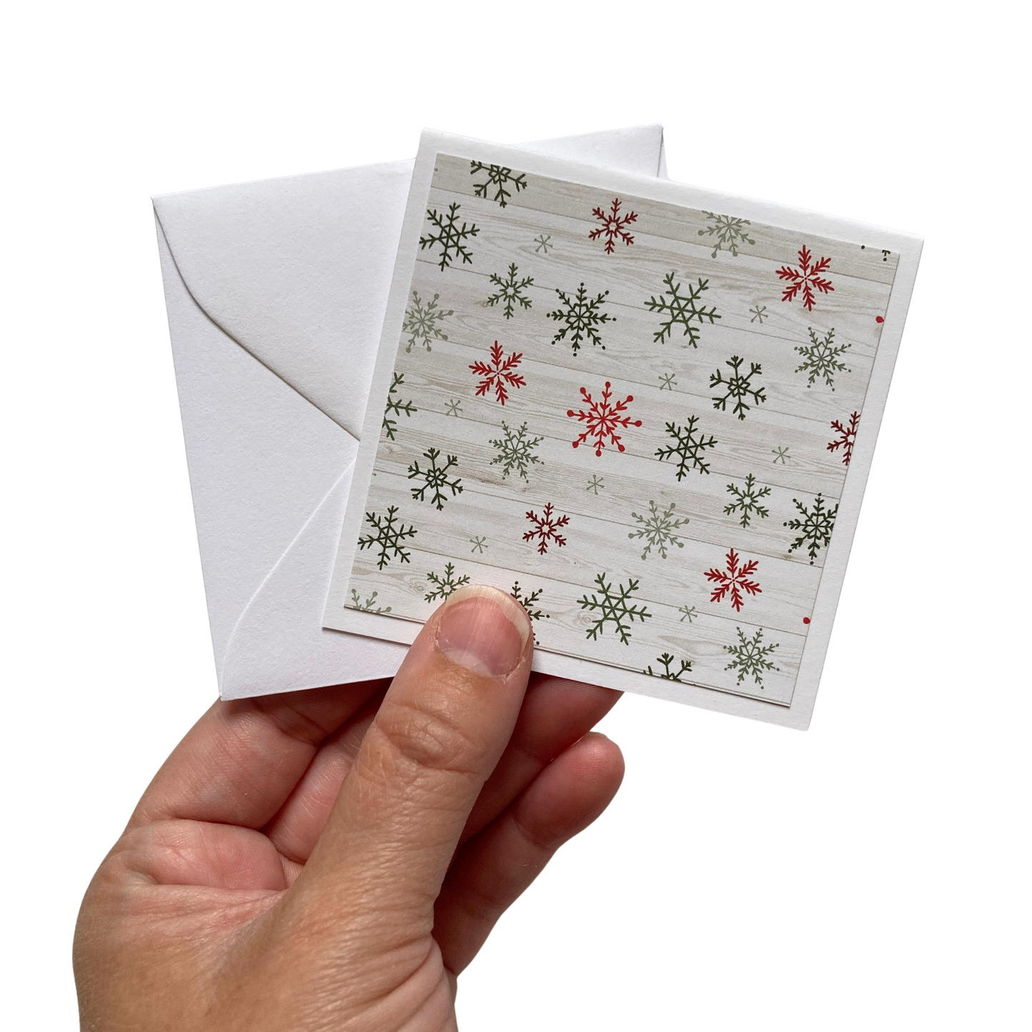 3x3 Christmas Time Note Cards