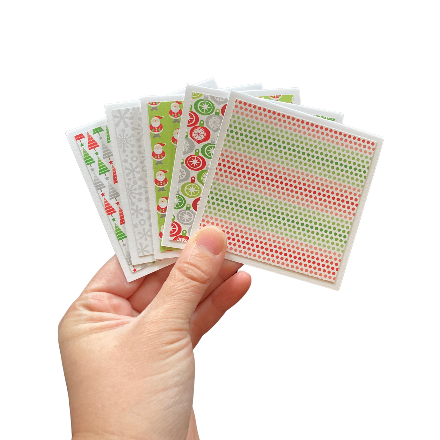 3x3 Home For The Holidays Note Cards