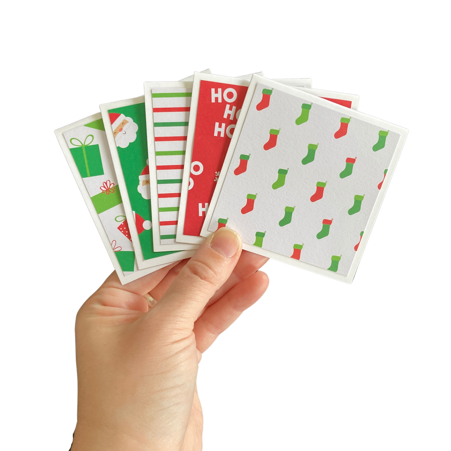 3x3 Christmas Basics #2 Cards