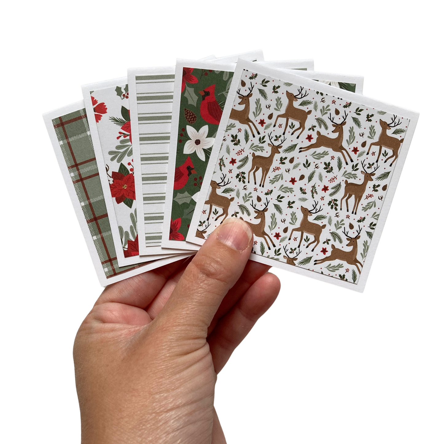 3x3 Christmas Time Note Cards