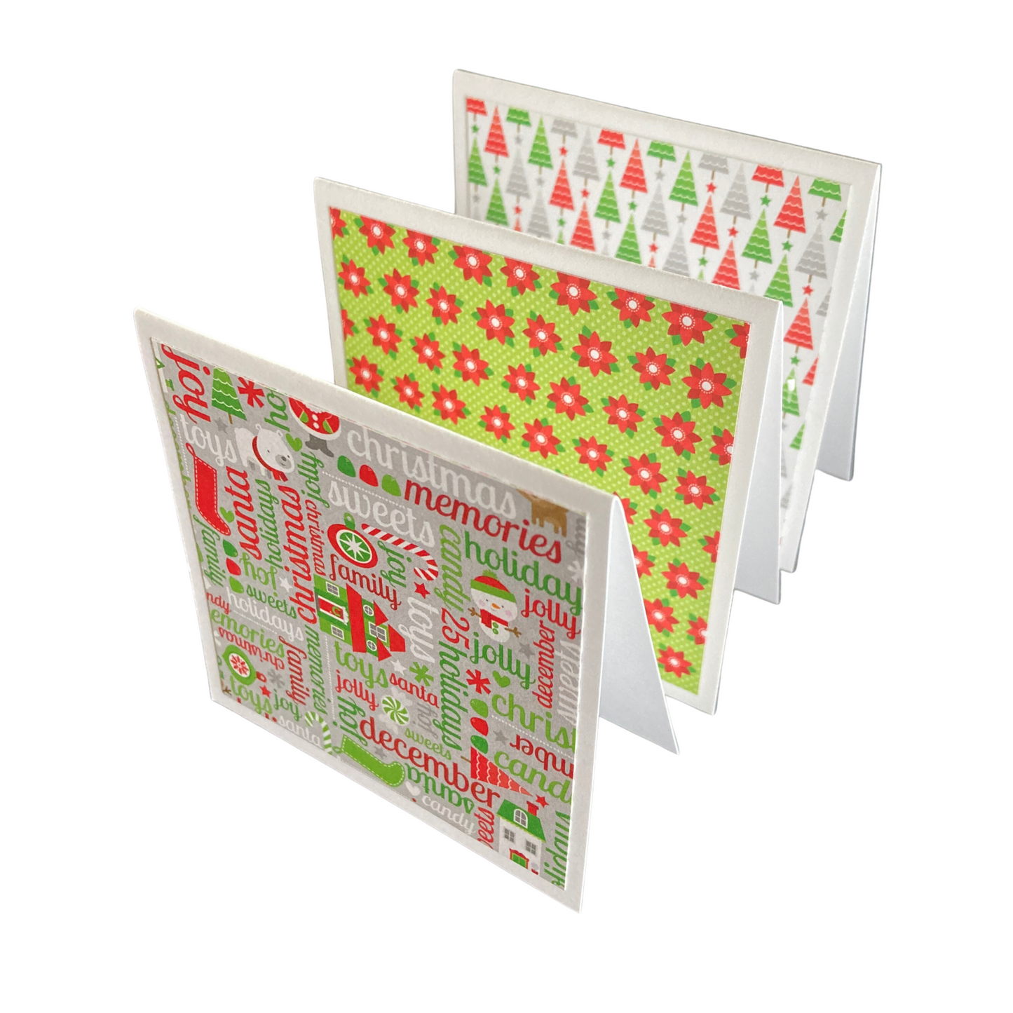 3x3 Home For The Holidays Note Cards