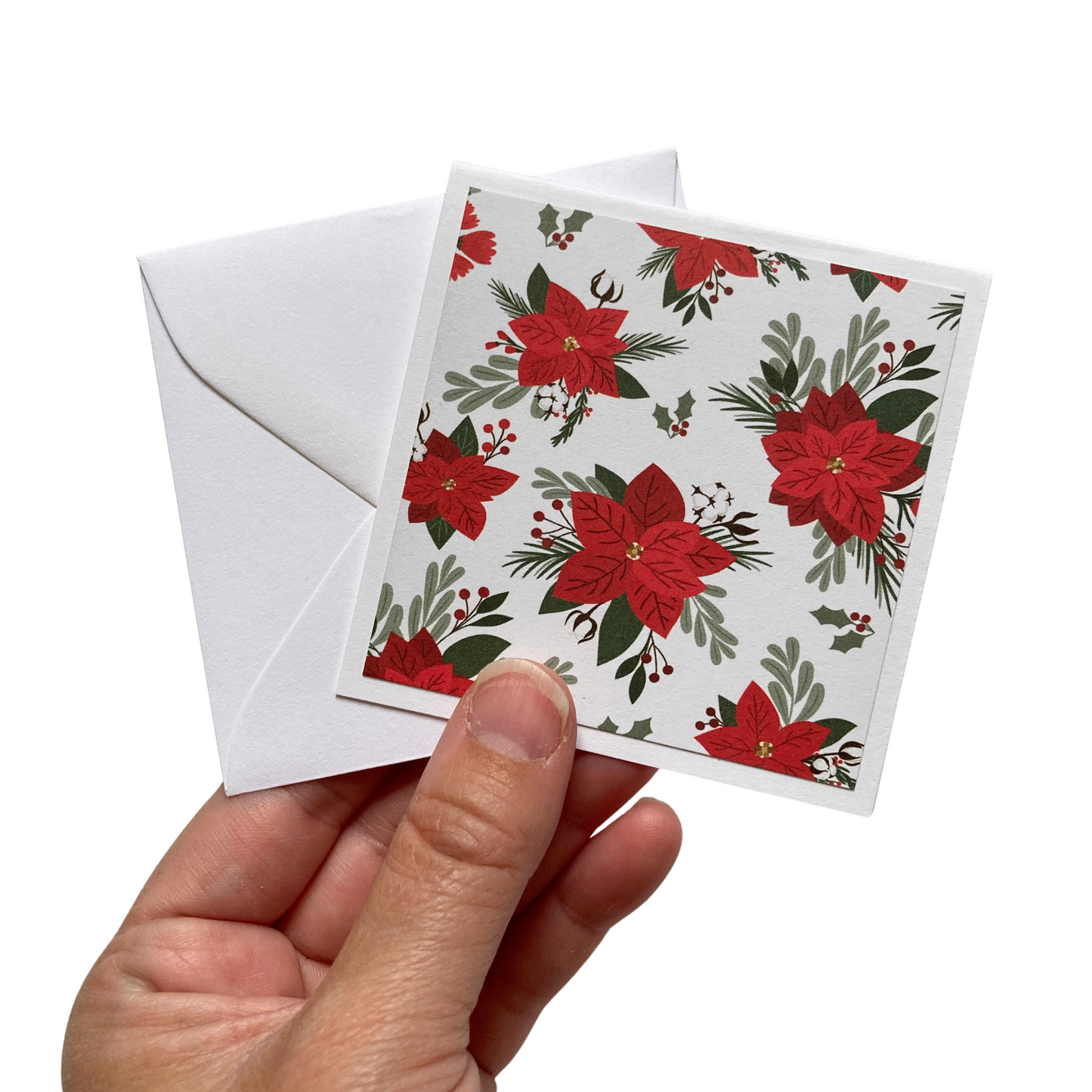 3x3 Christmas Time Note Cards