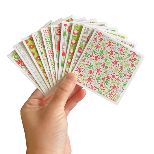 3x3 Home For The Holidays Note Cards