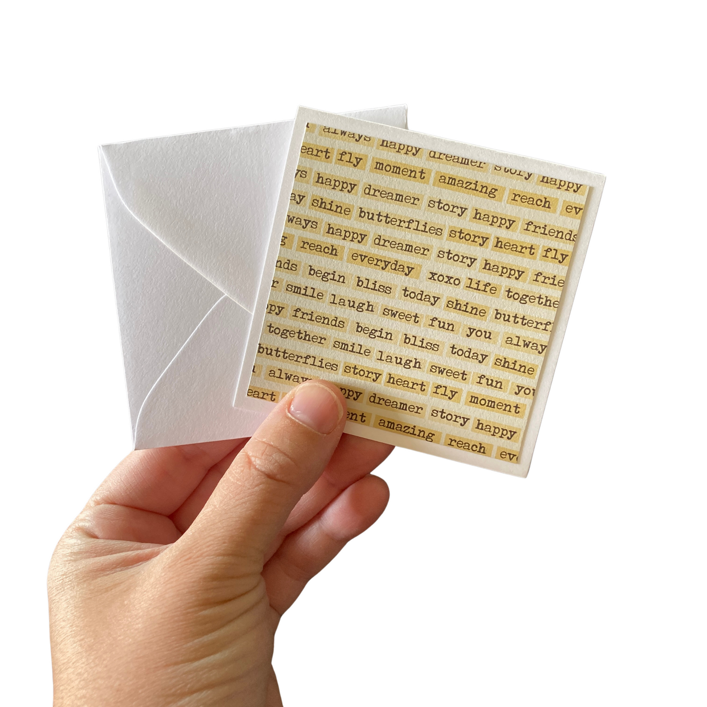3x3 My Story Note Cards