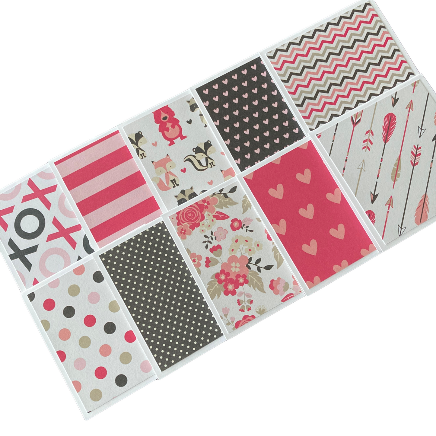 3x3 XOXO Note Cards