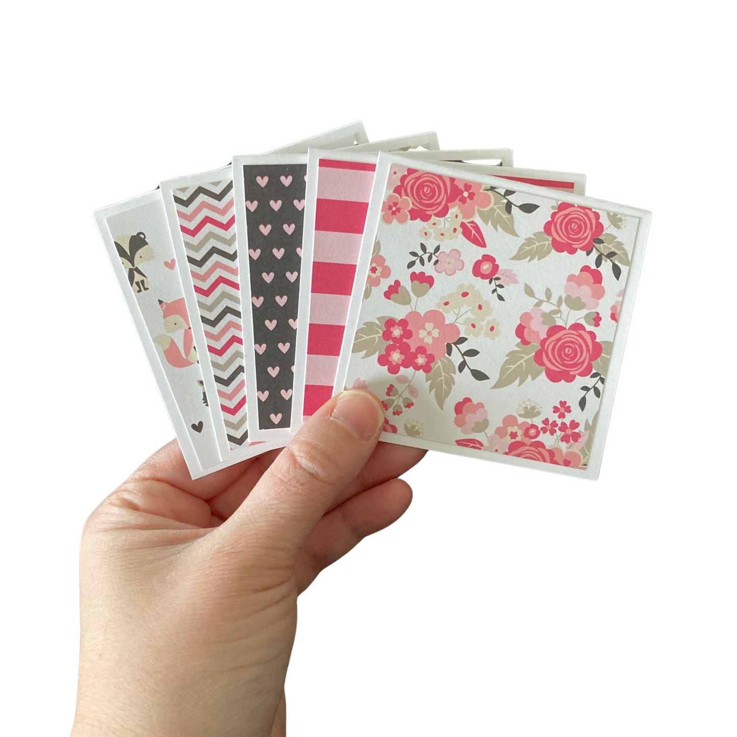 3x3 XOXO Note Cards