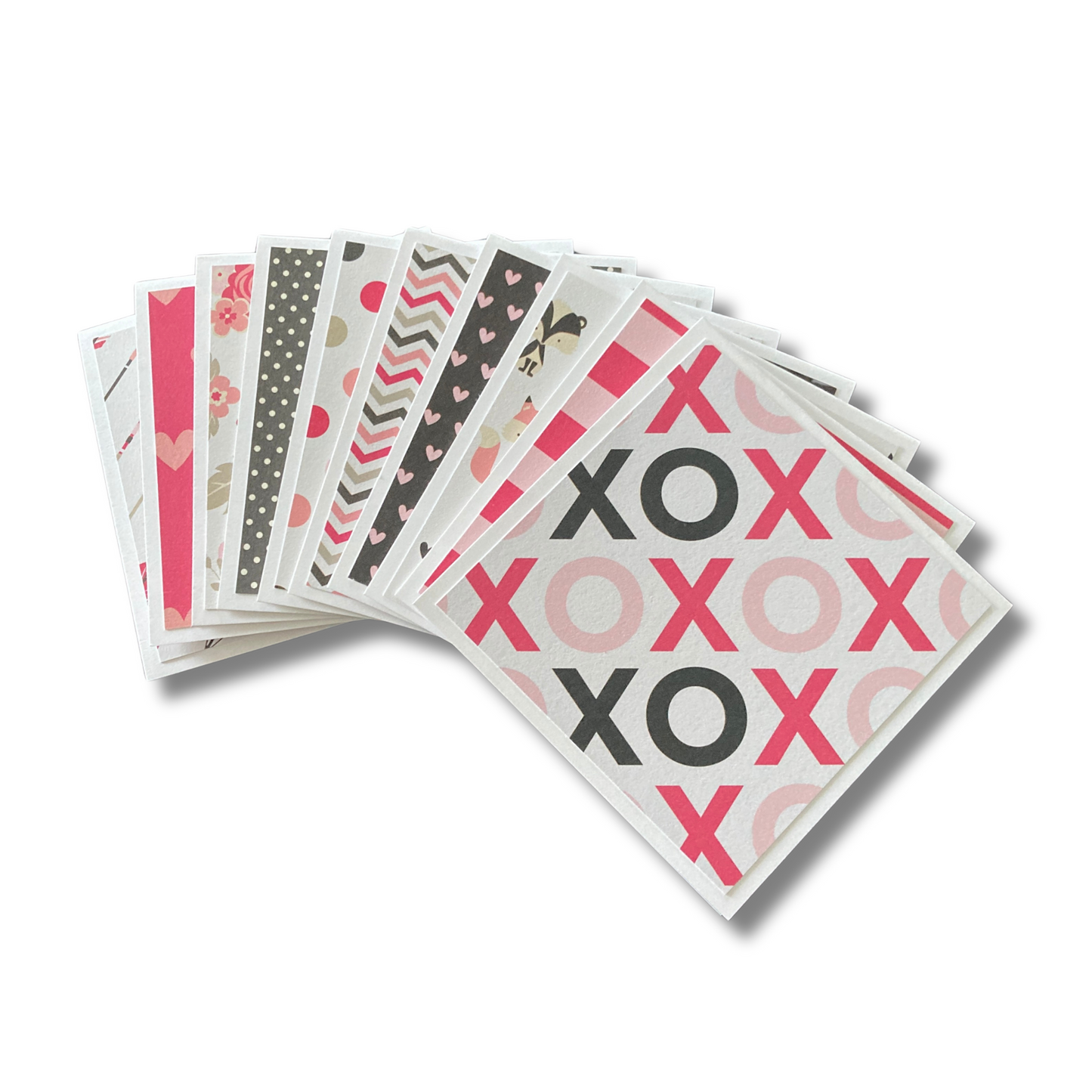 3x3 XOXO Note Cards