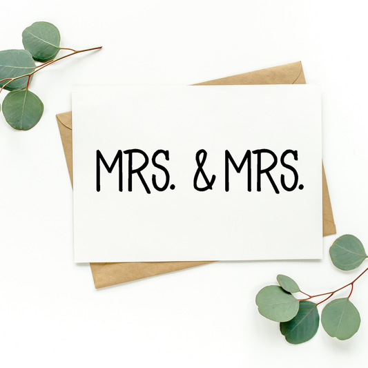 Mrs. and Mrs. Card