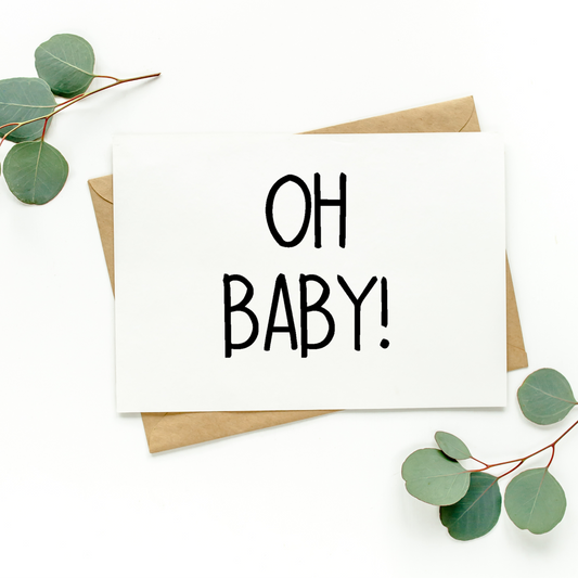 Oh Baby Card