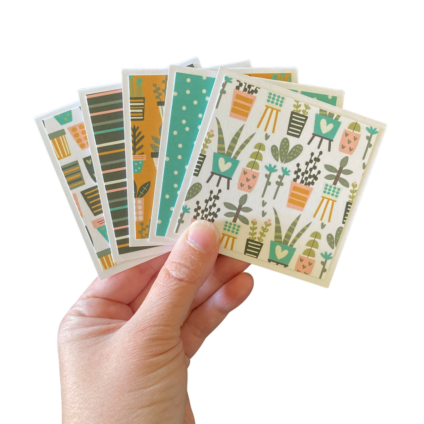 3x3 Plant Life Note Cards