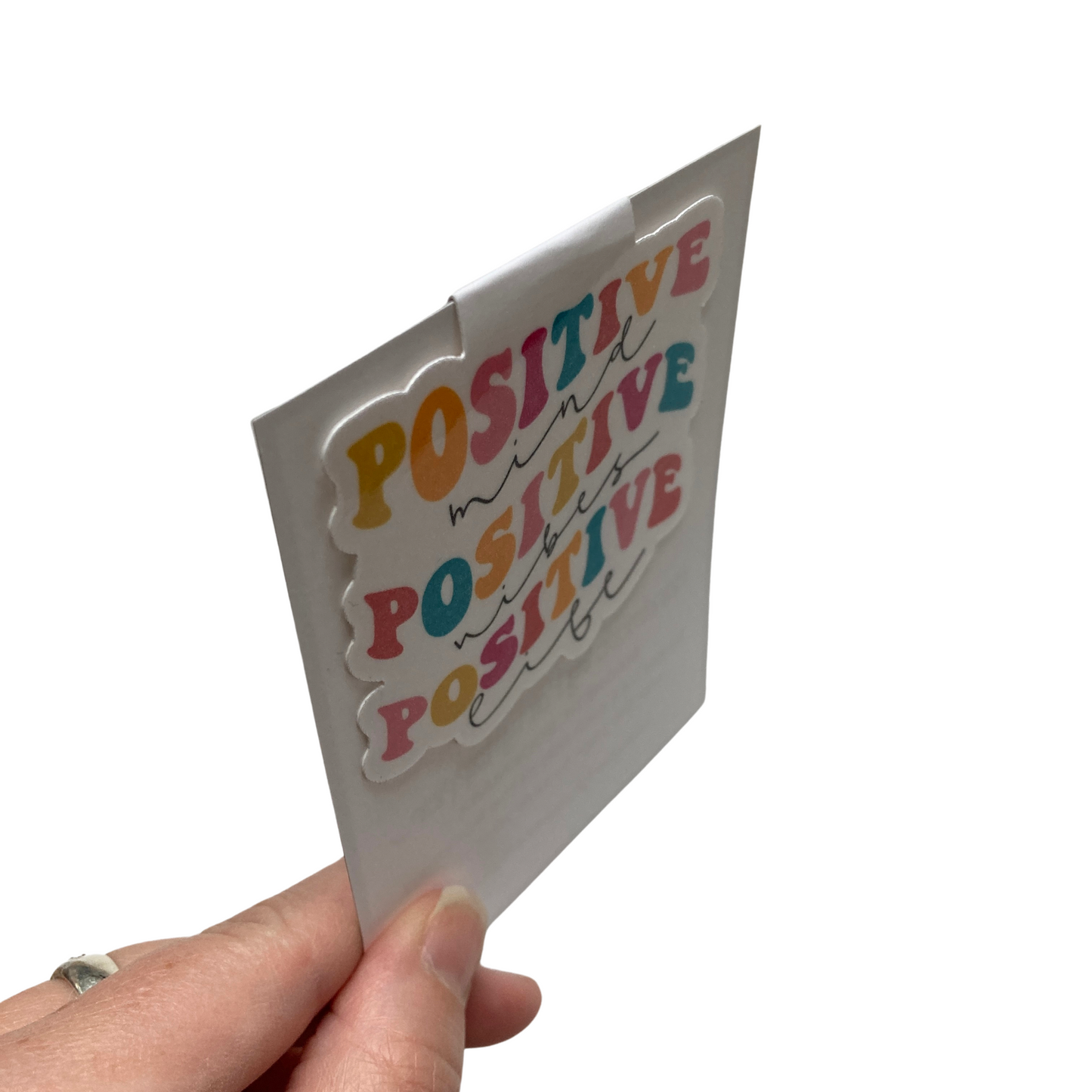 Positive Mind Positive Vibes Positive Life Magnetic Bookmark